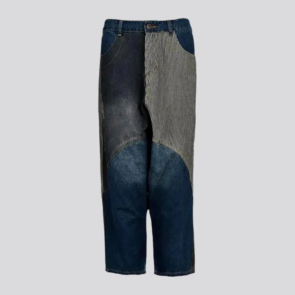 Harem patchwork jeans
 for ladies | Jeans4you.shop
