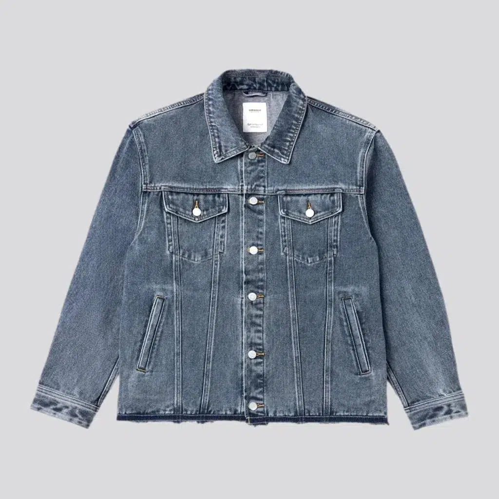 Heavyweight fashion denim jacket | Jeans4you.shop