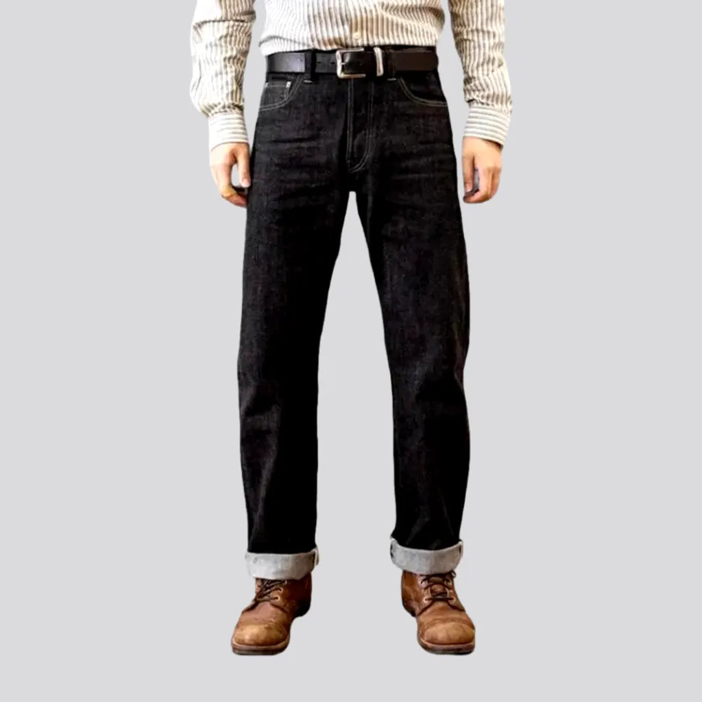Heavyweight selvedge jeans
 for men | Jeans4you.shop