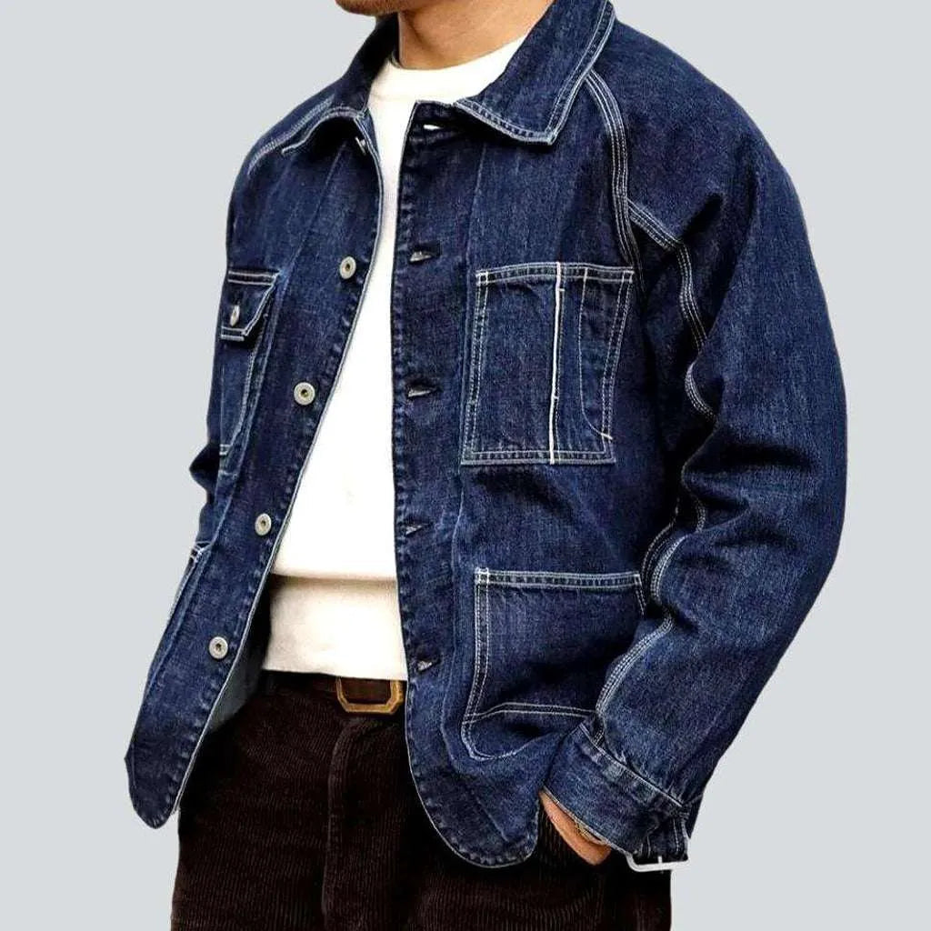High quality chore selvedge jeans jacket | Jeans4you.shop