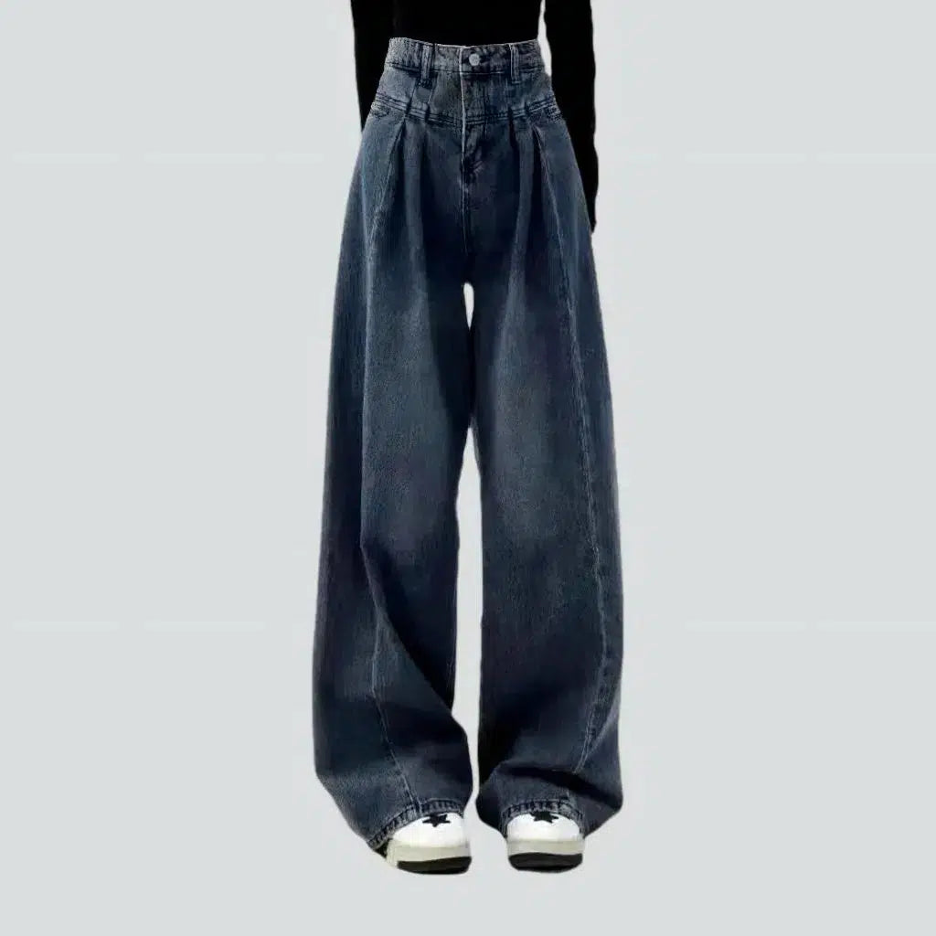 High-waist dark-wash jeans
 for women | Jeans4you.shop