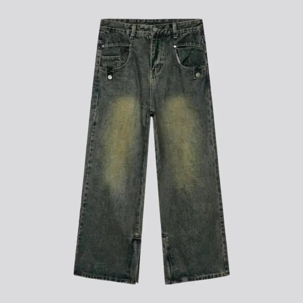 High-waist floor-length jeans
 for men | Jeans4you.shop