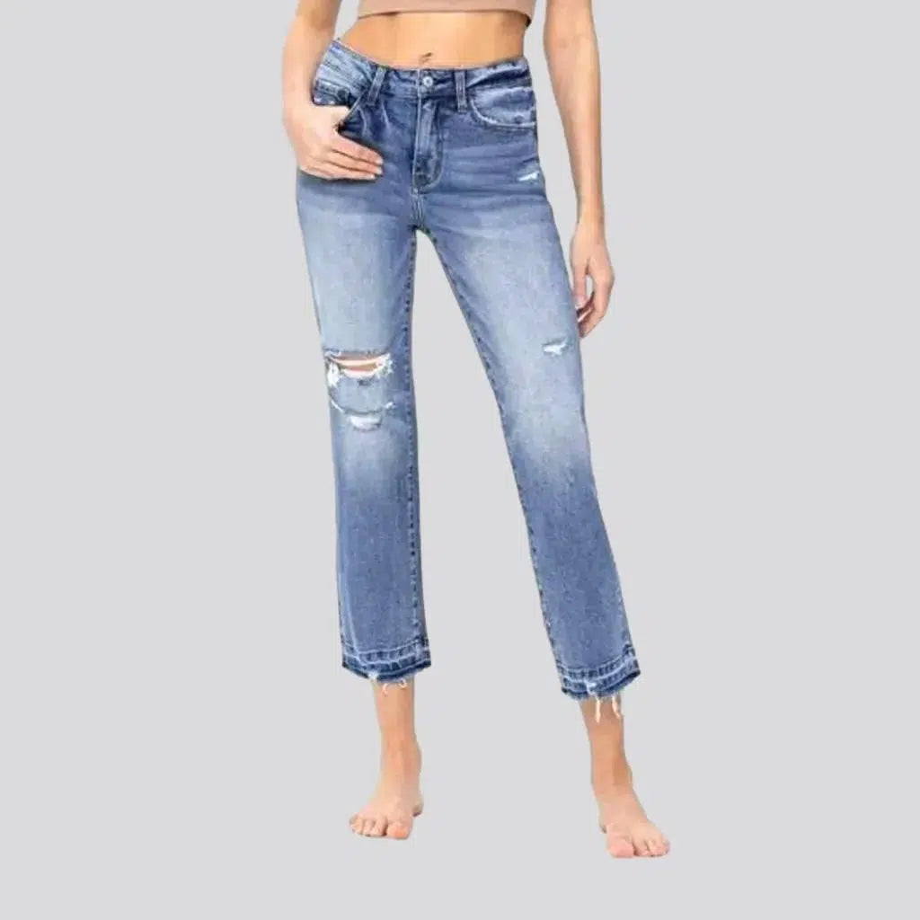 High-waist grunge jeans
 for ladies | Jeans4you.shop