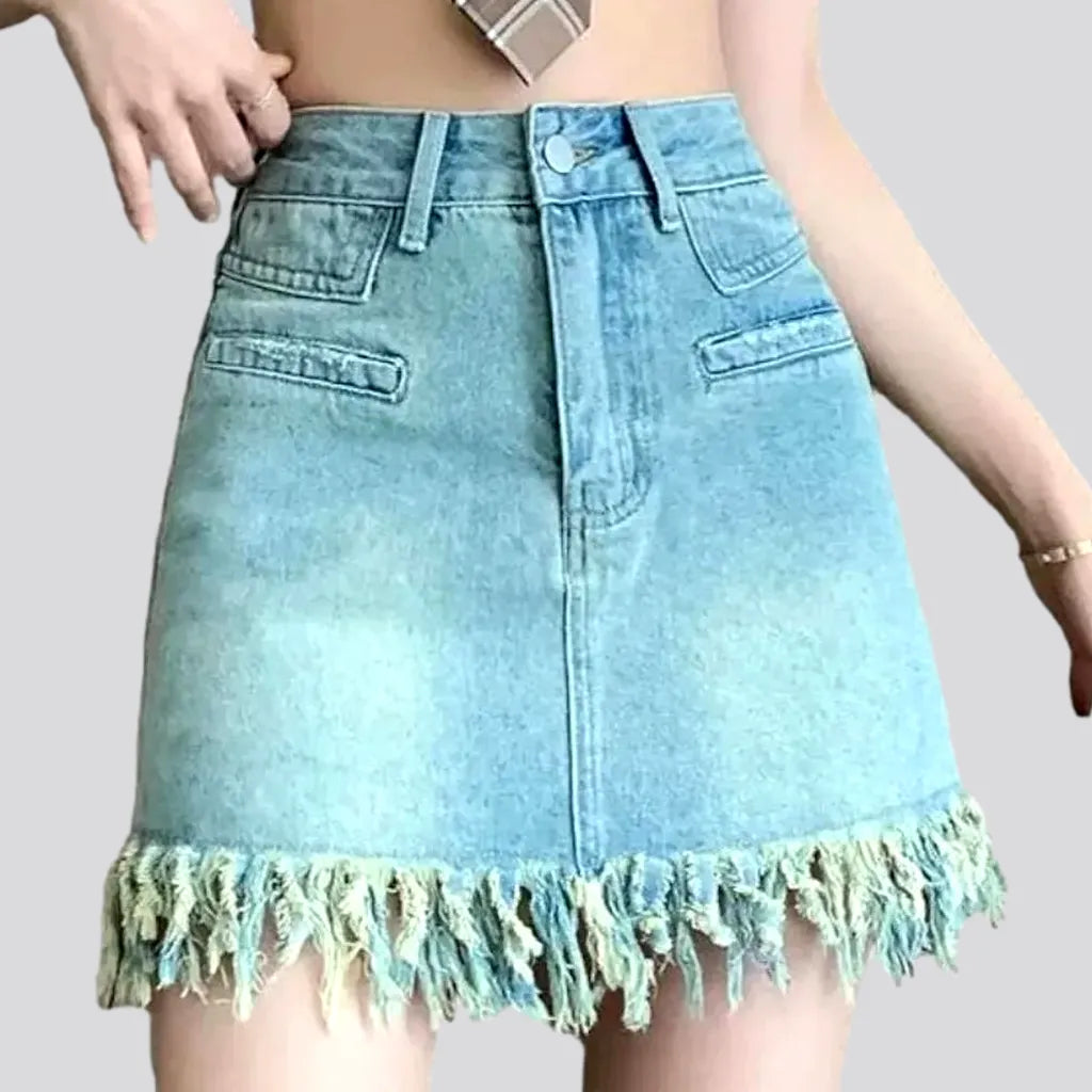 High-waist jeans skirt
 for women | Jeans4you.shop