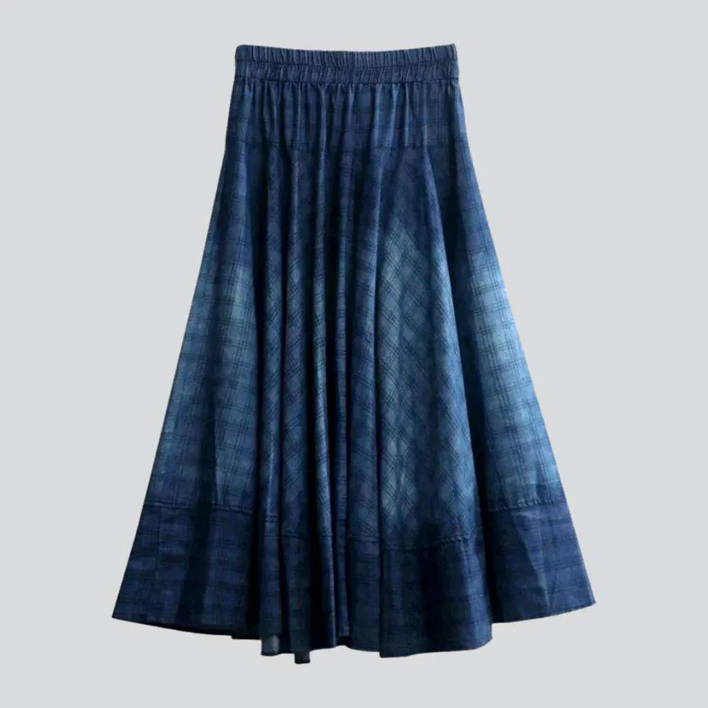 High-waist long women's jean skirt | Jeans4you.shop