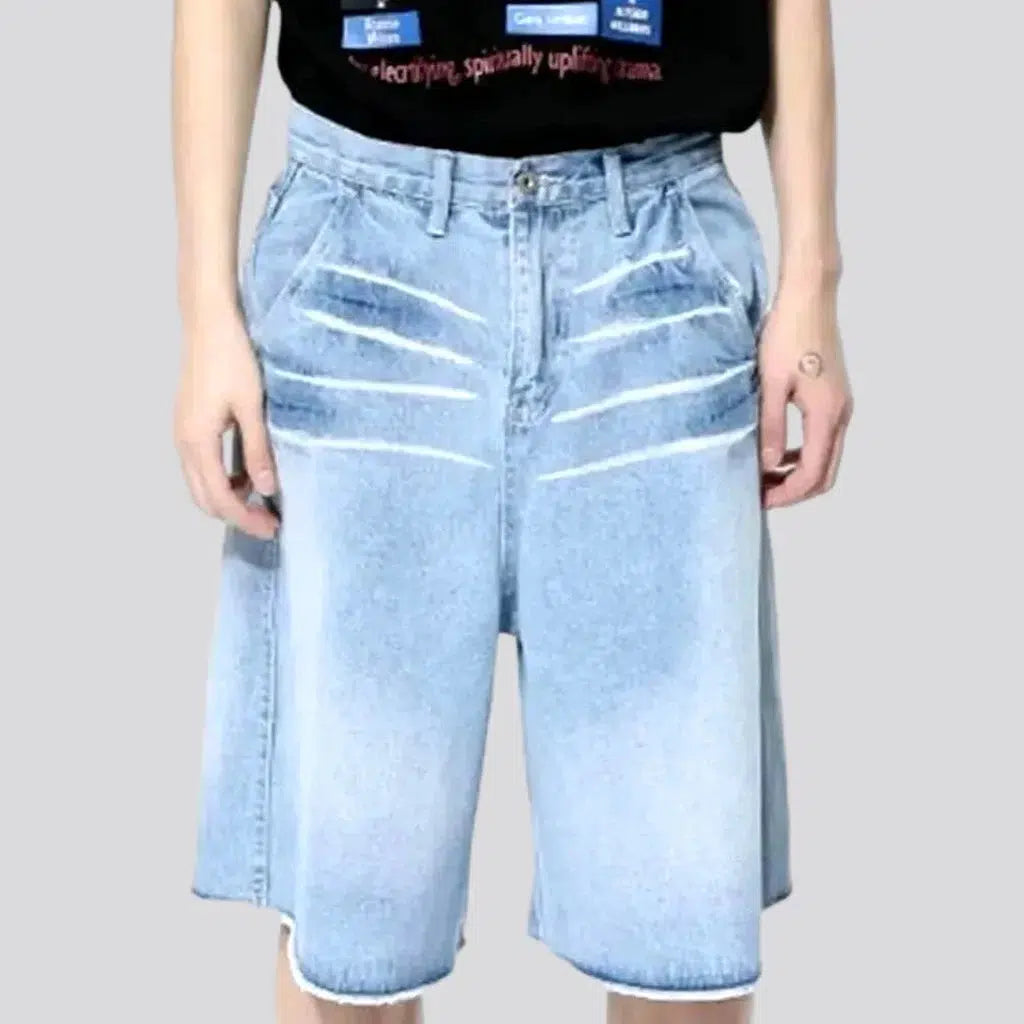 High-waist men's denim shorts | Jeans4you.shop
