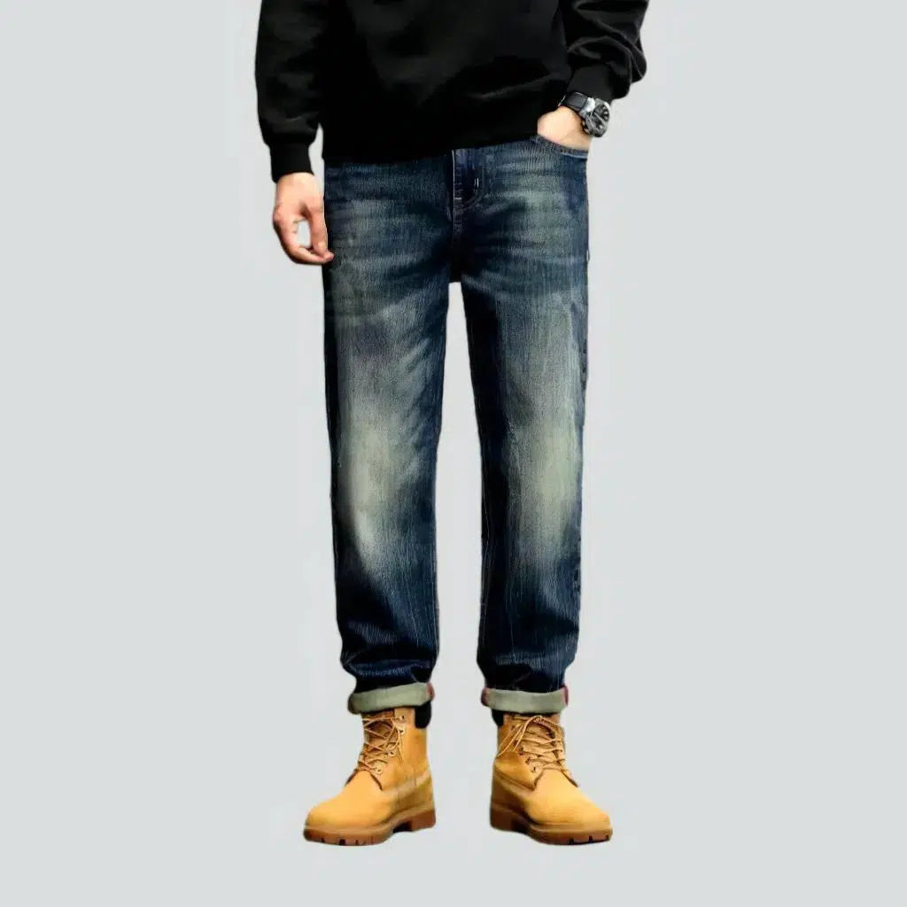 High-waist men's loose jeans | Jeans4you.shop