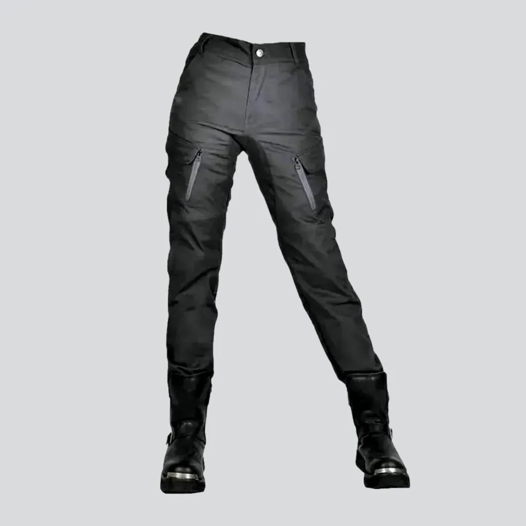 High-waist protective biker jean pants | Jeans4you.shop