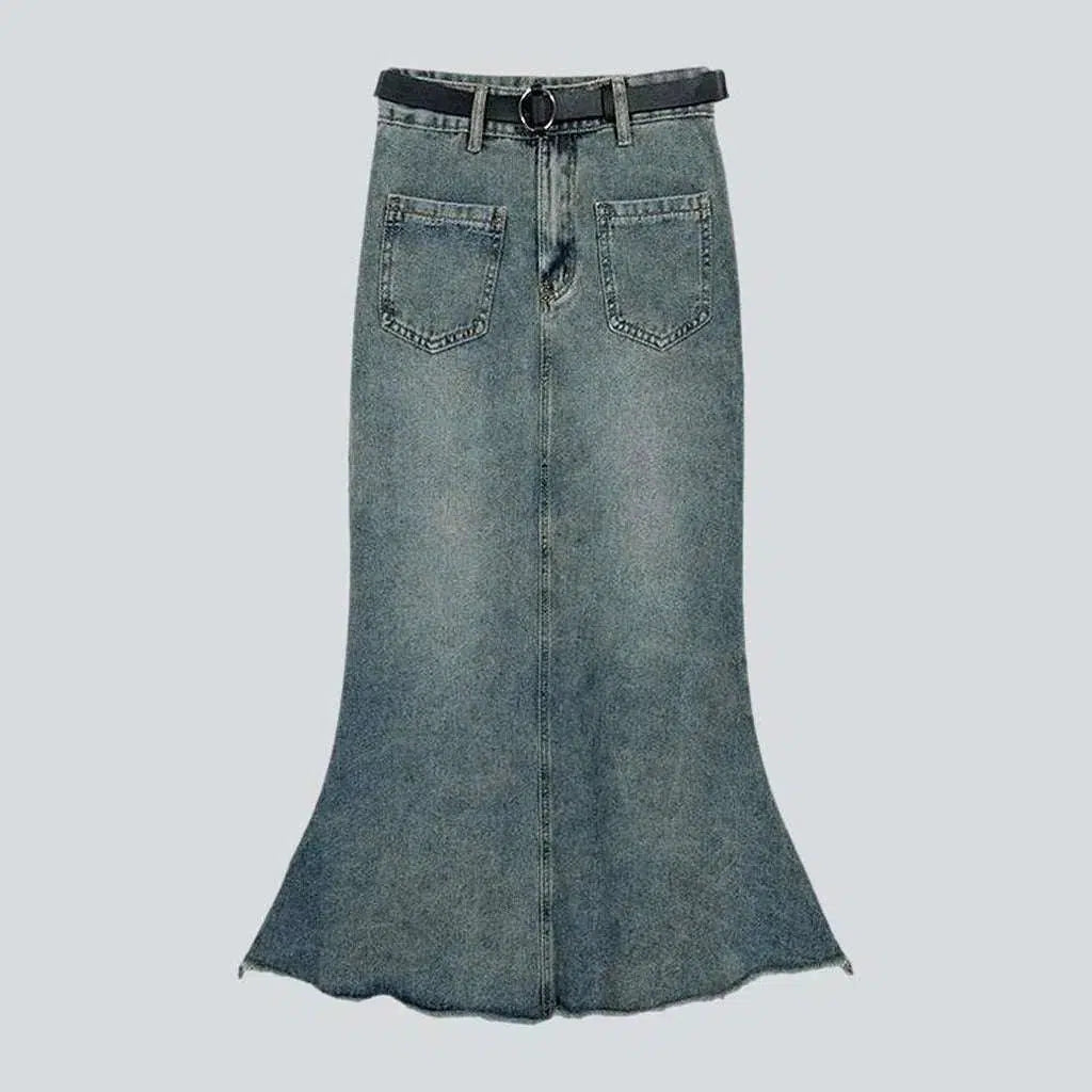 High-waist vintage jeans skirt
 for women | Jeans4you.shop