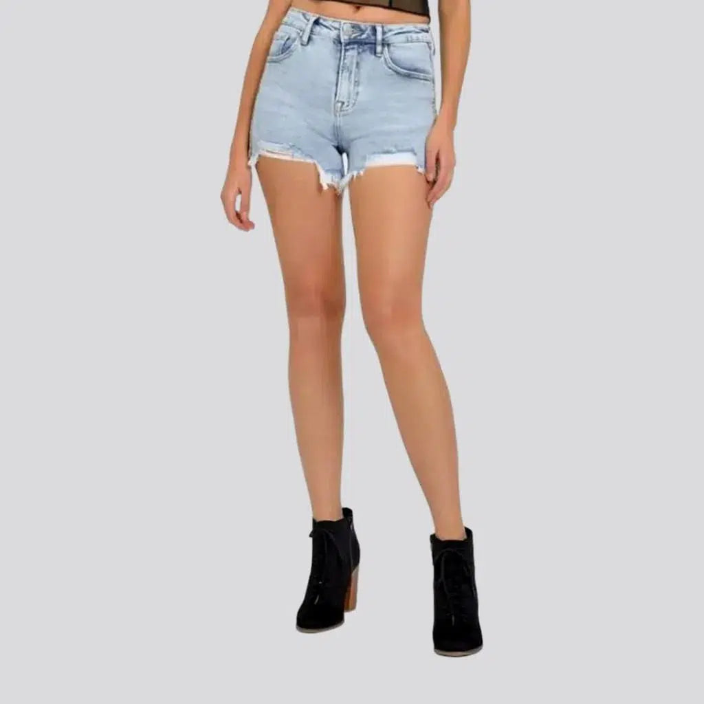 High-waist women's jeans shorts | Jeans4you.shop