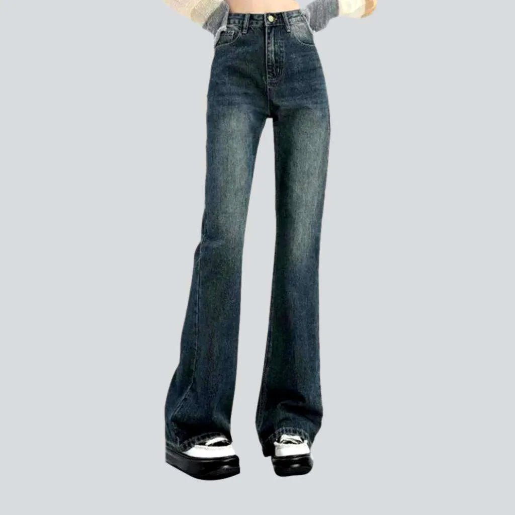 High-waist women's street jeans | Jeans4you.shop