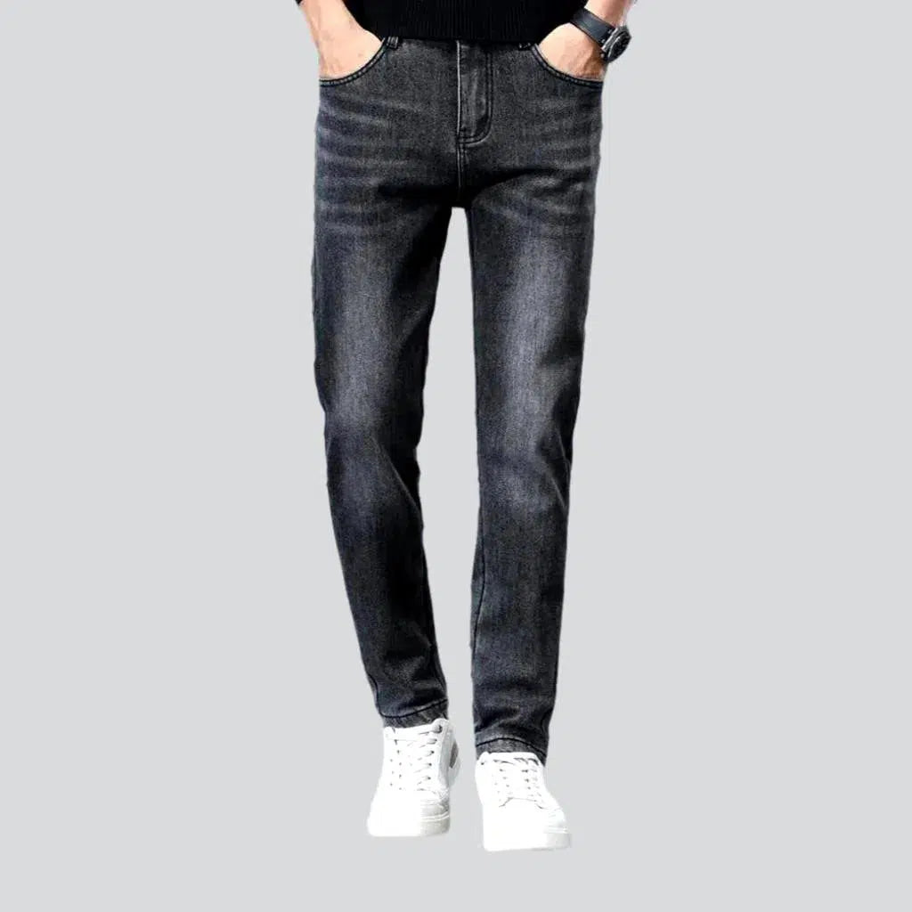 Insulated men's high-waist jeans | Jeans4you.shop