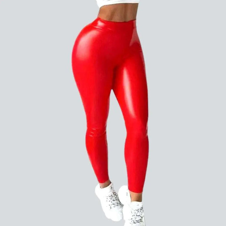 Latex wax women's denim pants | Jeans4you.shop