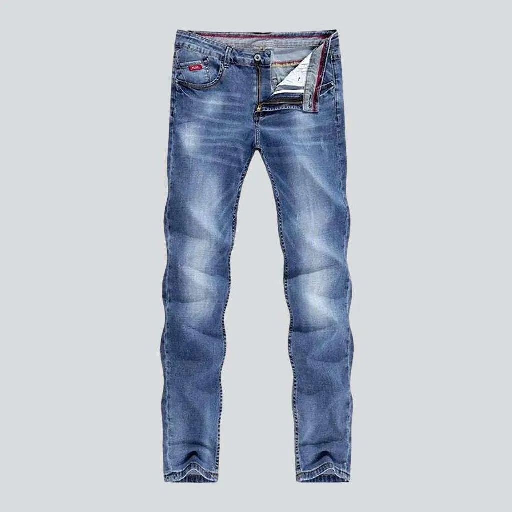 Light blue basic men's jeans | Jeans4you.shop