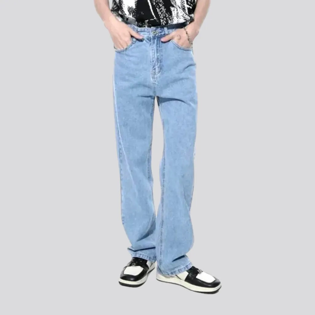 Light-wash baggy jeans
 for men | Jeans4you.shop