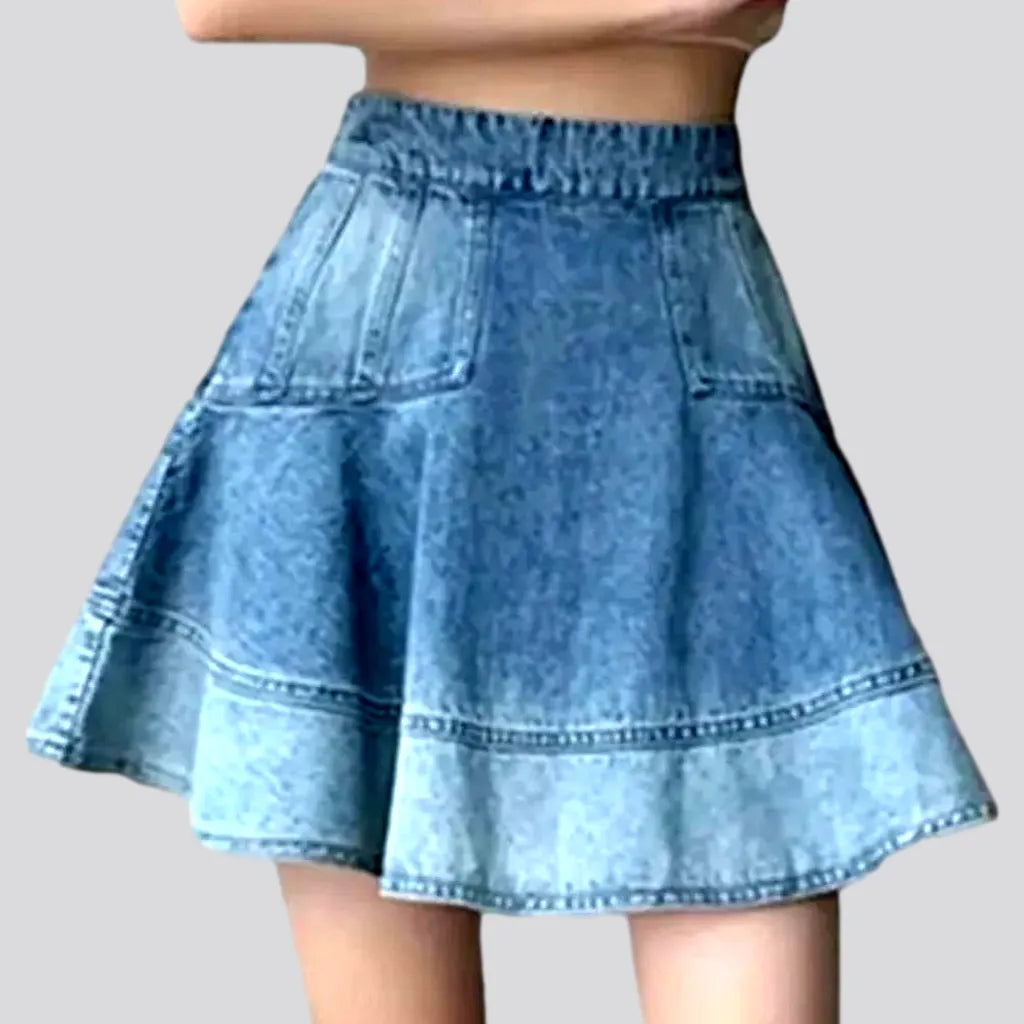 Light-wash denim skirt
 for ladies | Jeans4you.shop