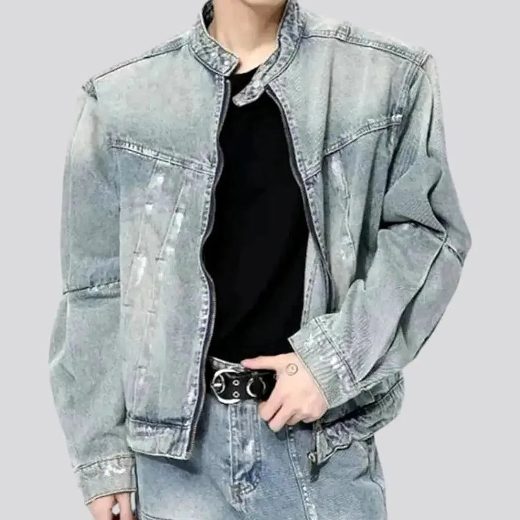 Light-wash men's denim jacket | Jeans4you.shop