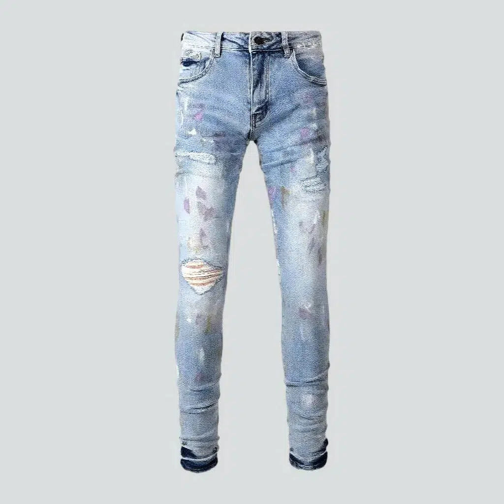Light-wash men's y2k jeans | Jeans4you.shop