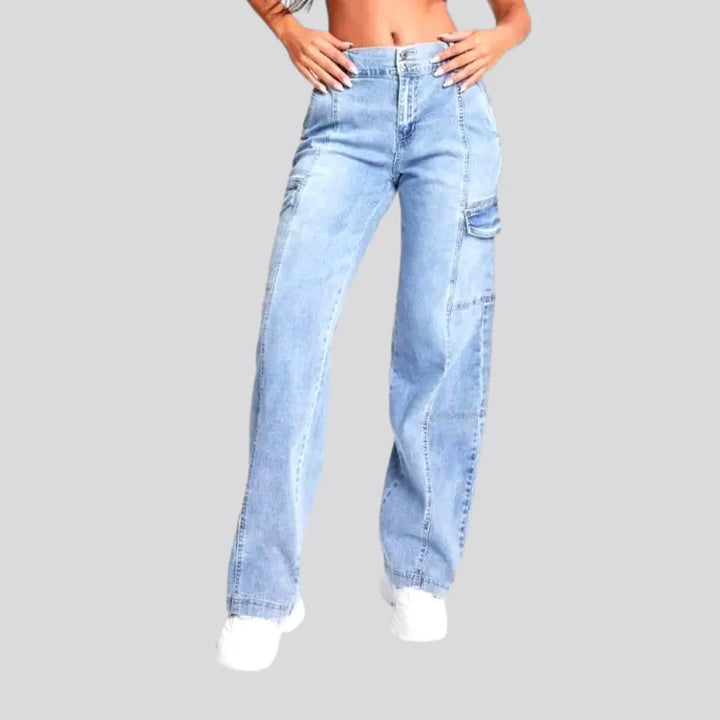 Light-wash mid-waist jeans
 for ladies | Jeans4you.shop