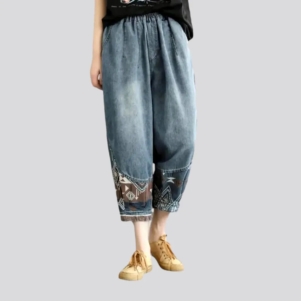 Light-wash sanded denim pants
 for ladies | Jeans4you.shop