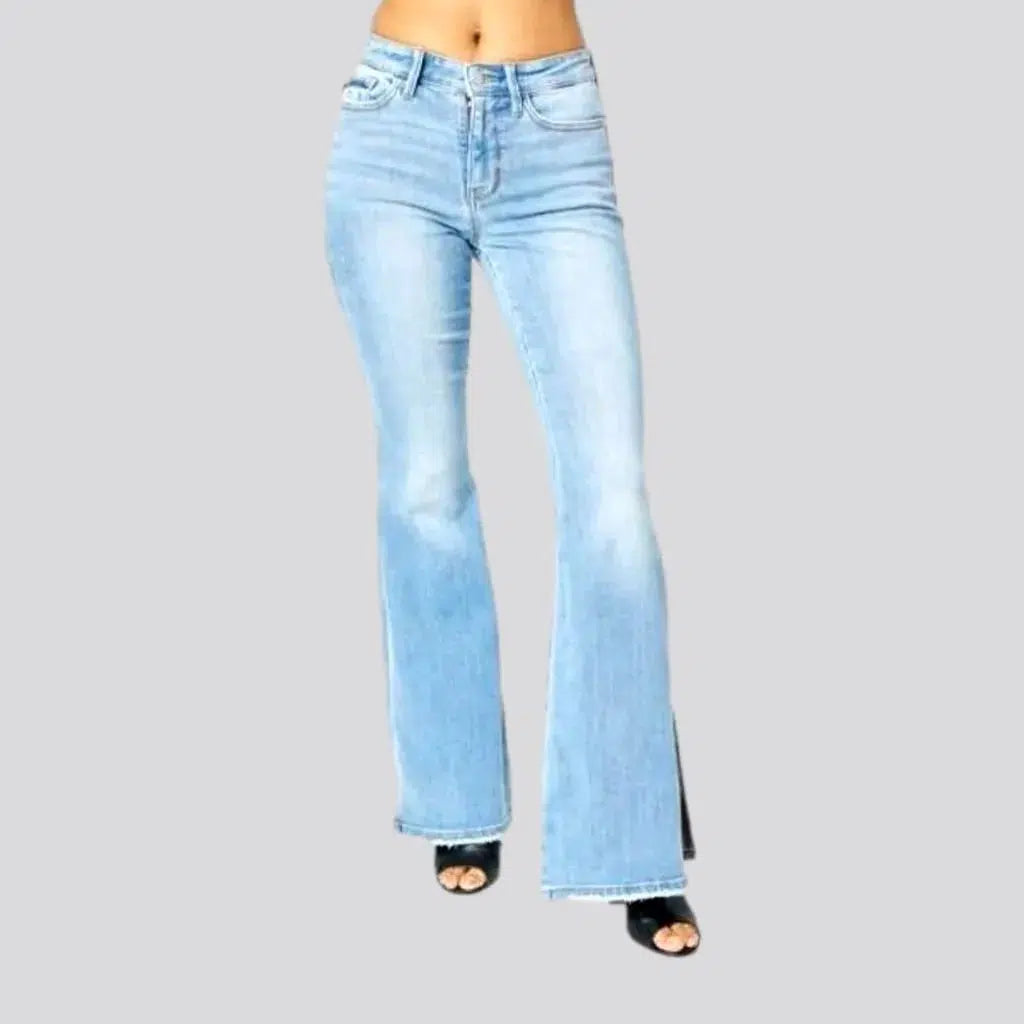 Light-wash sanded jeans
 for women | Jeans4you.shop