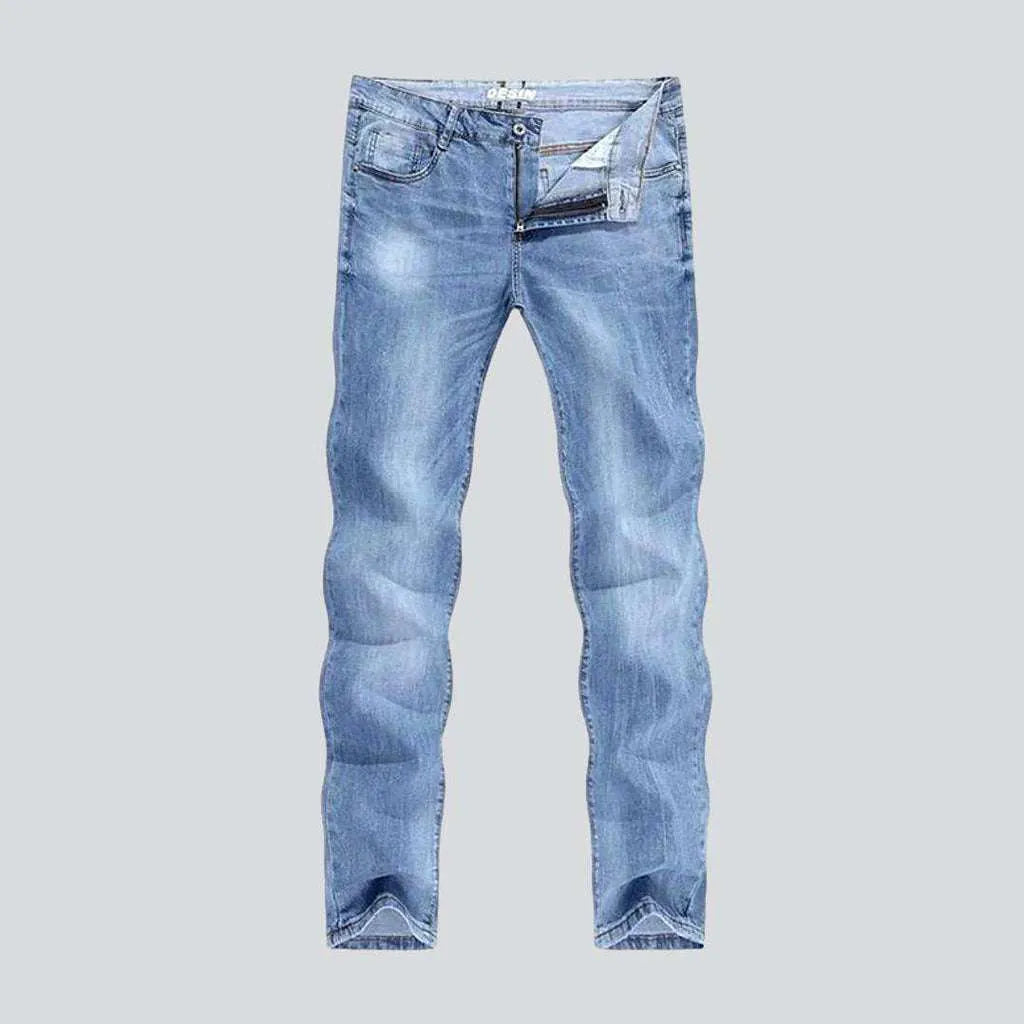 Light wash thin men's jeans | Jeans4you.shop