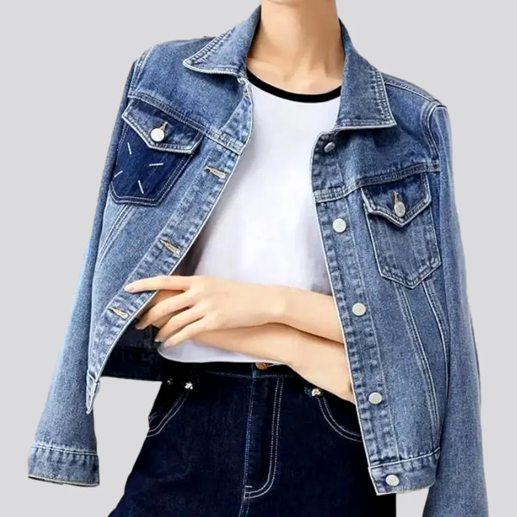Light-wash vintage jean jacket | Jeans4you.shop