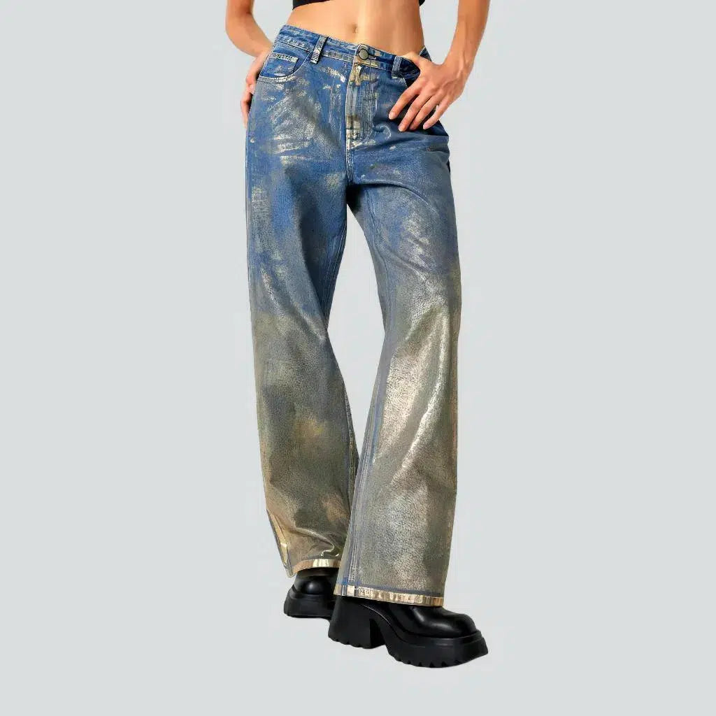 Light-wash women's high-waist jeans | Jeans4you.shop