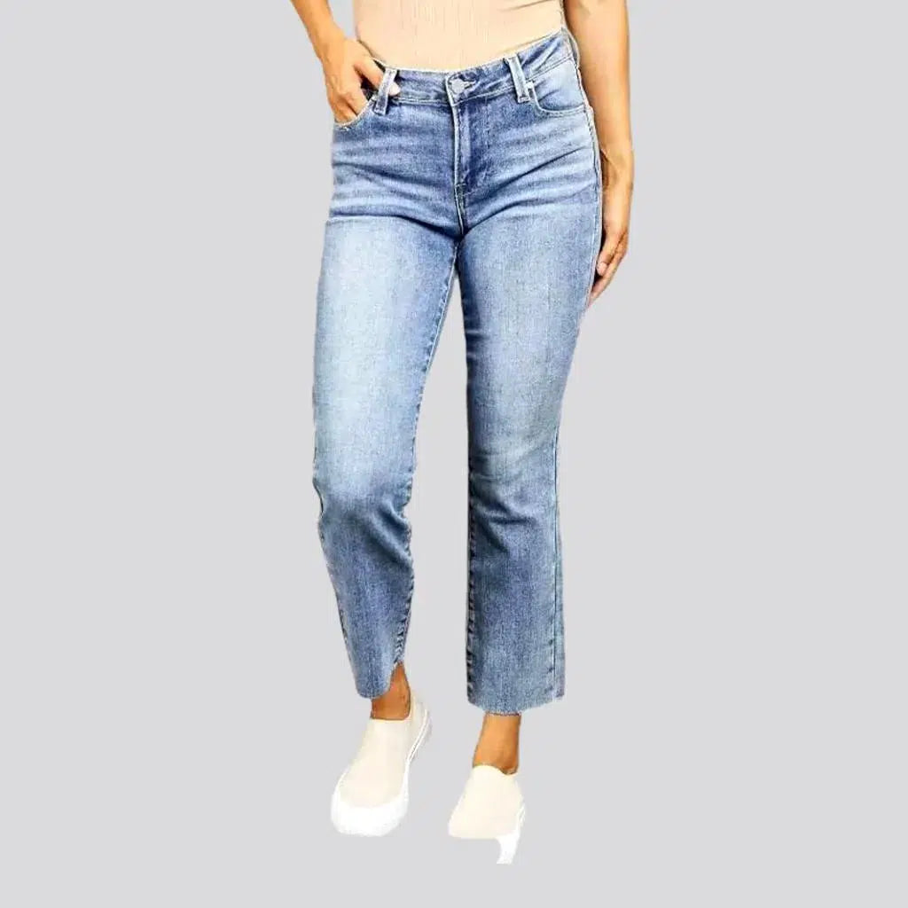 Light-wash women's slim jeans | Jeans4you.shop