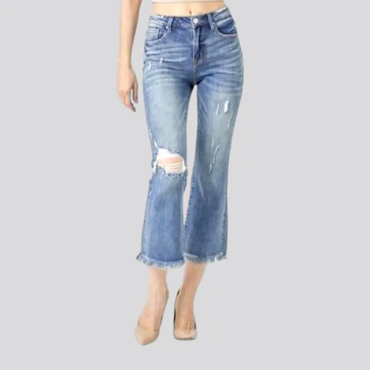 Light-wash women's street jeans | Jeans4you.shop