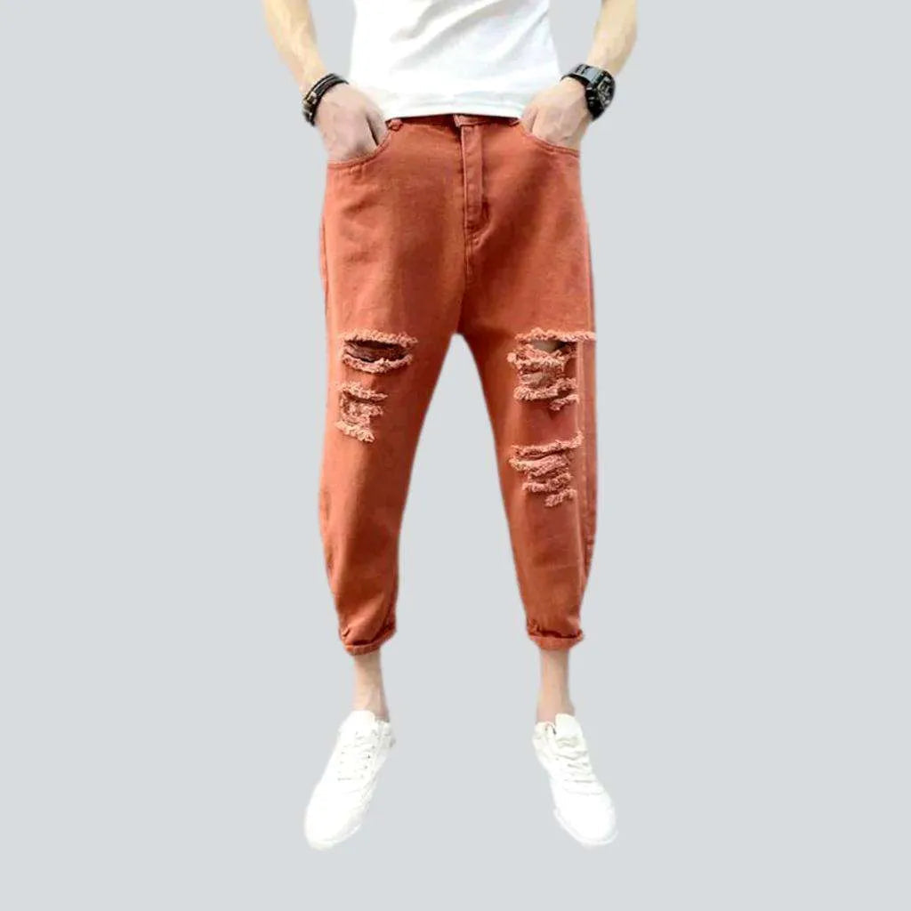Loose color men's jean pants | Jeans4you.shop