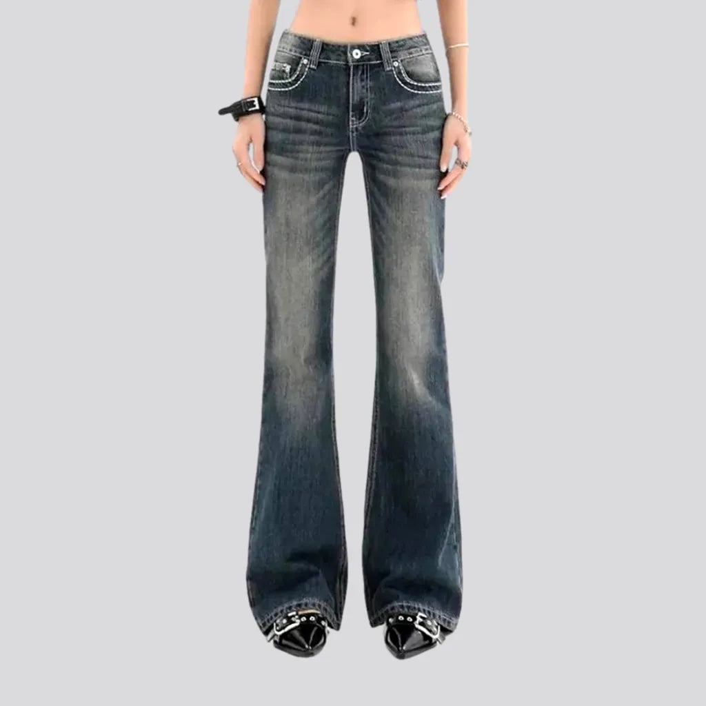 Low-waist street jeans
 for ladies | Jeans4you.shop