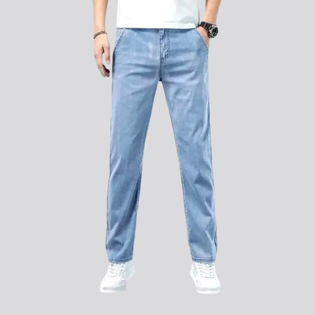 Lyocell men's stonewashed jeans | Jeans4you.shop
