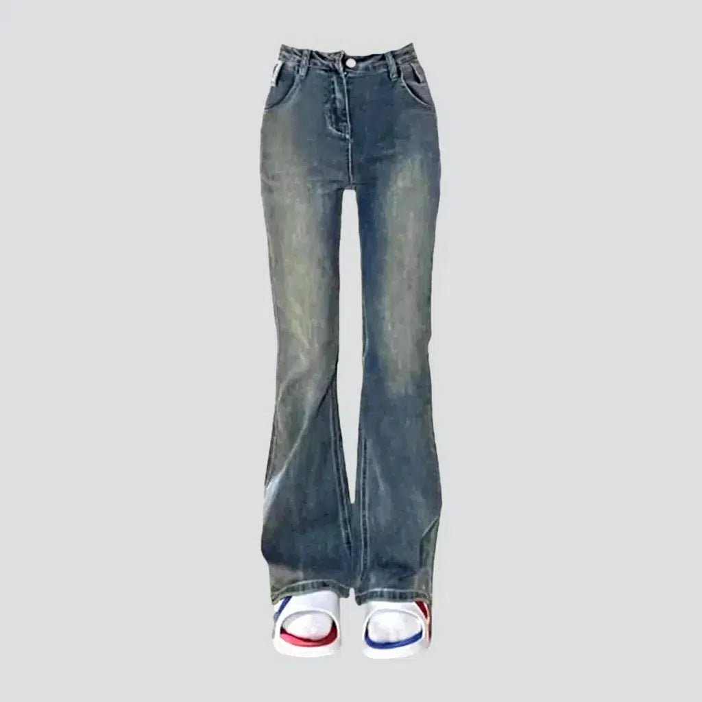 Medium-wash bootcut jeans
 for women | Jeans4you.shop