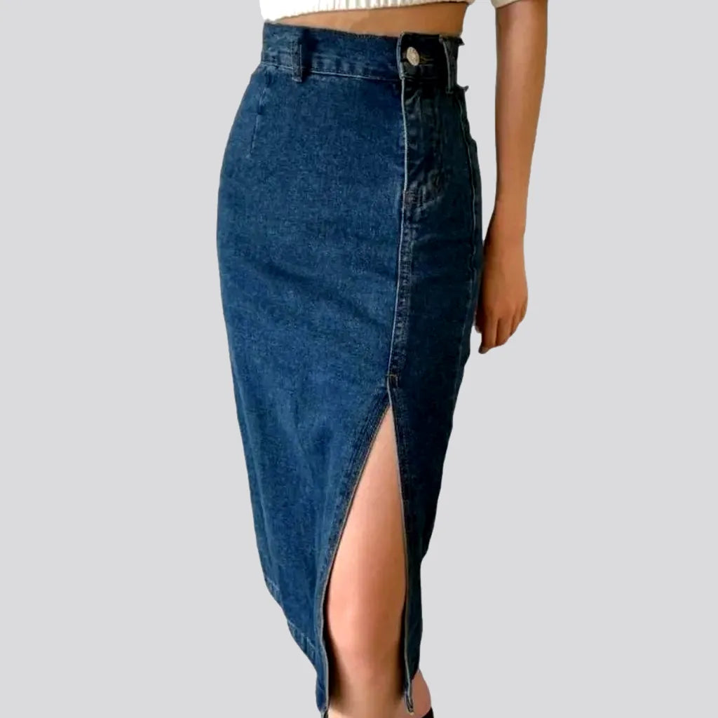 Medium-wash denim skirt
 for women | Jeans4you.shop
