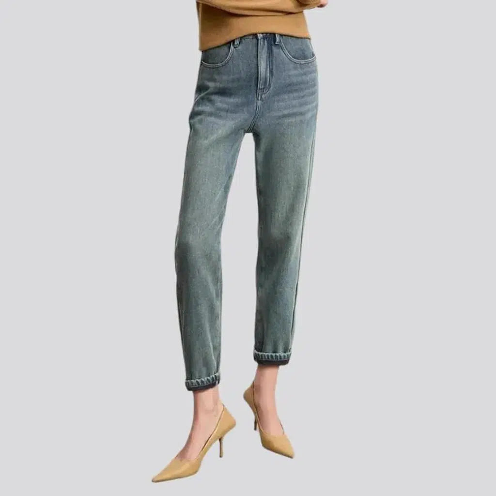 Medium-wash insulated jeans
 for ladies | Jeans4you.shop