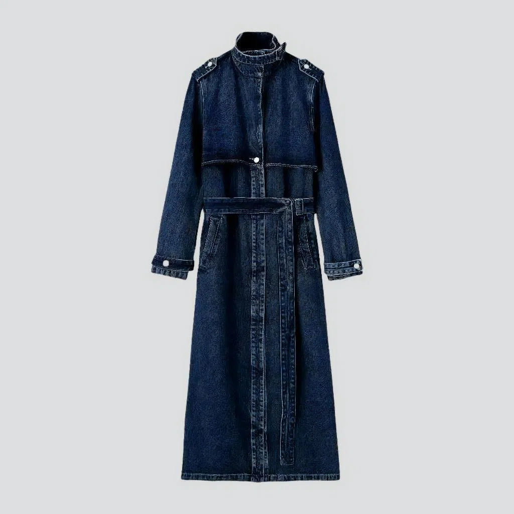 Medium-wash jean coat
 for ladies | Jeans4you.shop