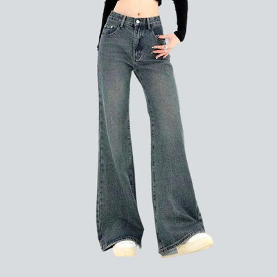 Medium wash low-waist jeans
 for ladies | Jeans4you.shop