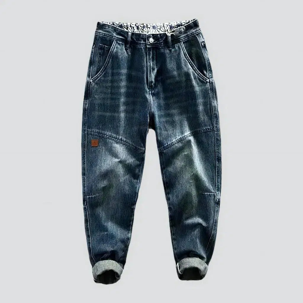 Medium-wash men's mid-waist jeans | Jeans4you.shop