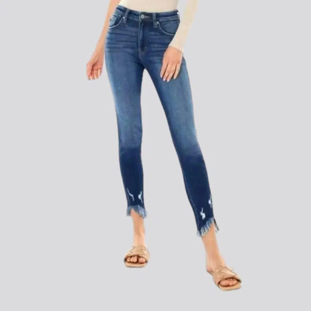 Medium-wash skinny jeans
 for ladies | Jeans4you.shop