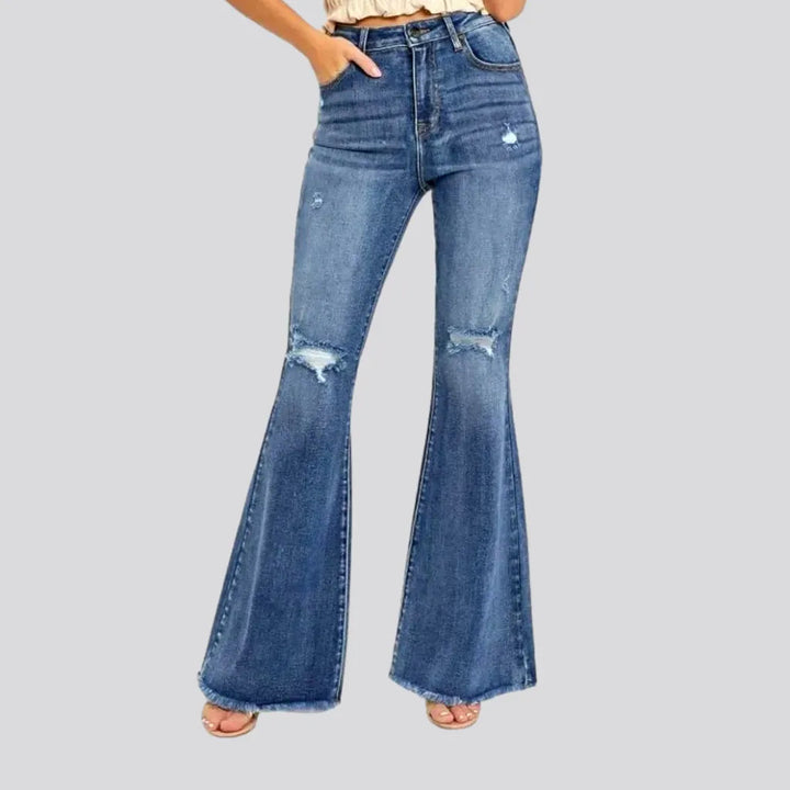 Medium-wash street jeans
 for women | Jeans4you.shop