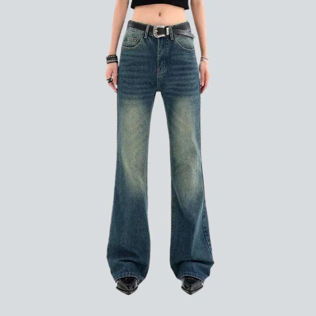 Medium wash vintage jeans
 for women | Jeans4you.shop