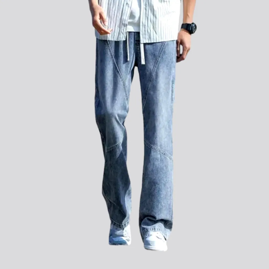 Men's contrast-stitching jeans | Jeans4you.shop