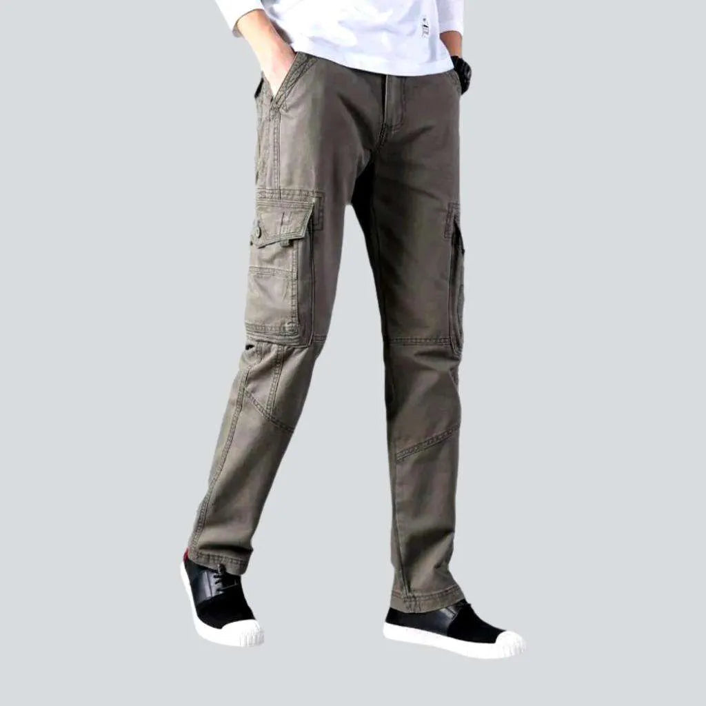 Mid-waist color denim pants
 for men | Jeans4you.shop
