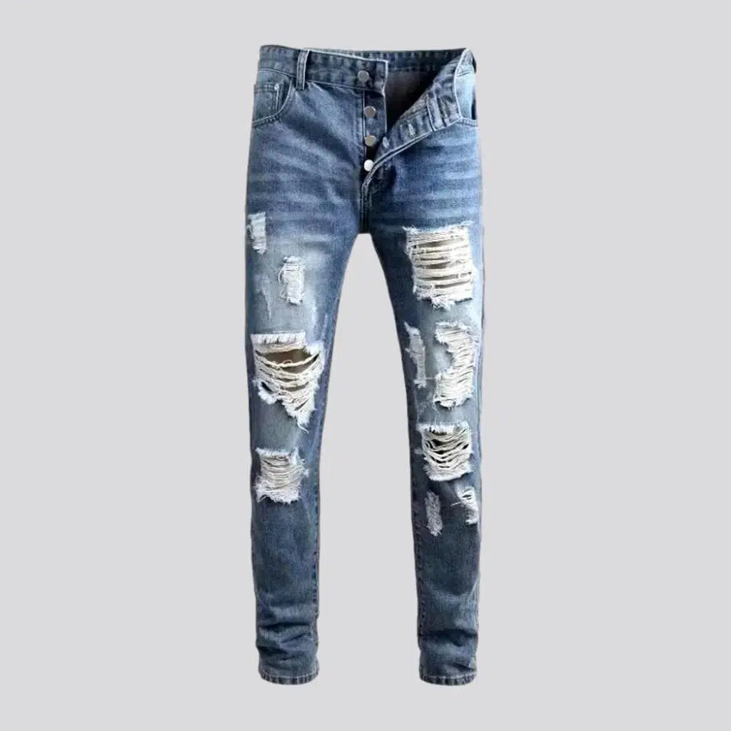 Mid-waist men's grunge jeans | Jeans4you.shop