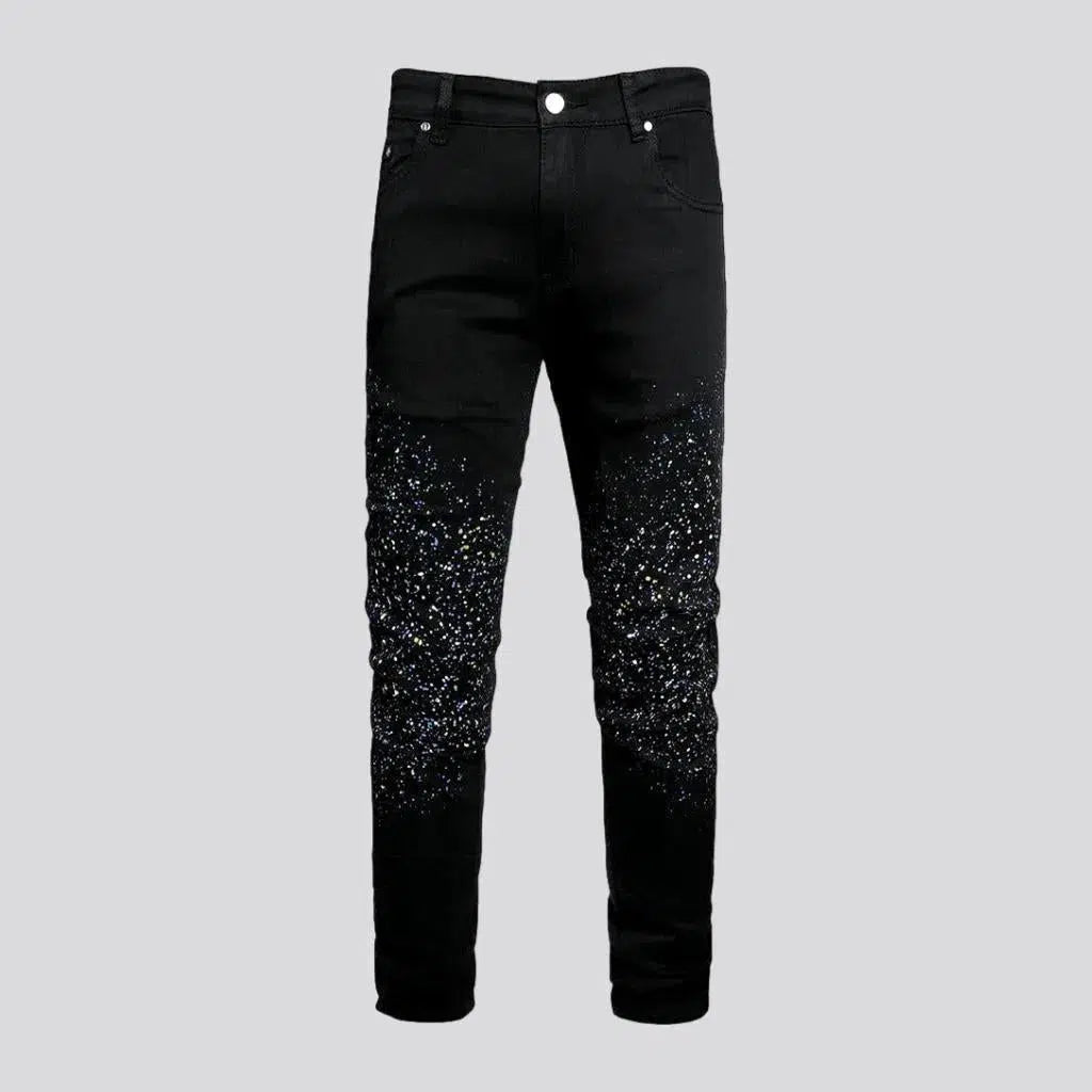 Mid-waist men's y2k jeans | Jeans4you.shop