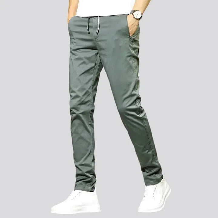Mid-waist slim men's jeans pants | Jeans4you.shop