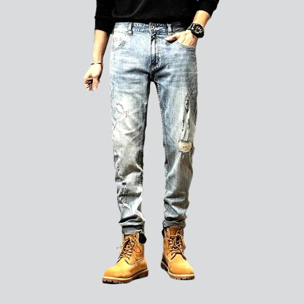 Mid-waisted men's lined jeans | Jeans4you.shop