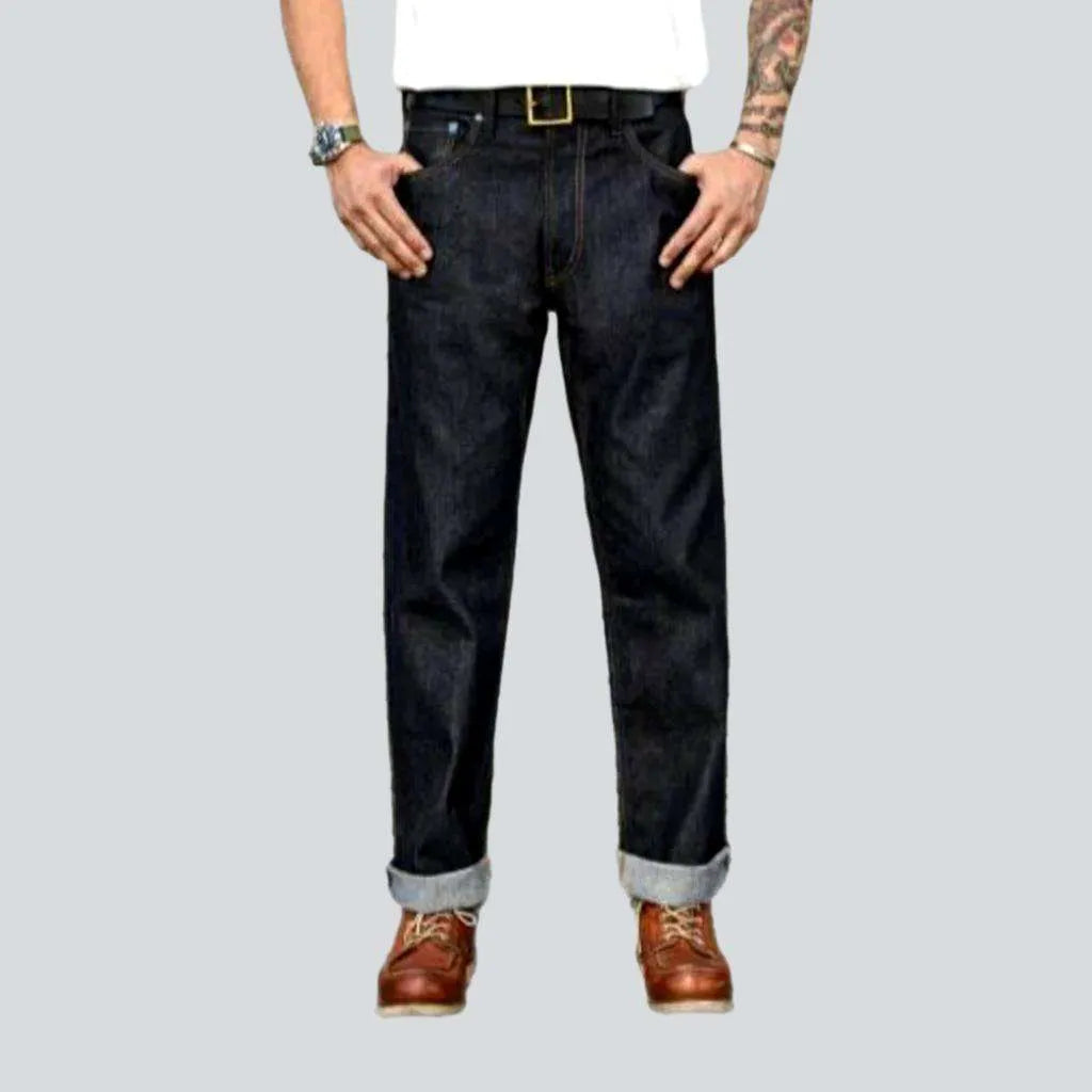 Mid-weight men's self-edge jeans | Jeans4you.shop