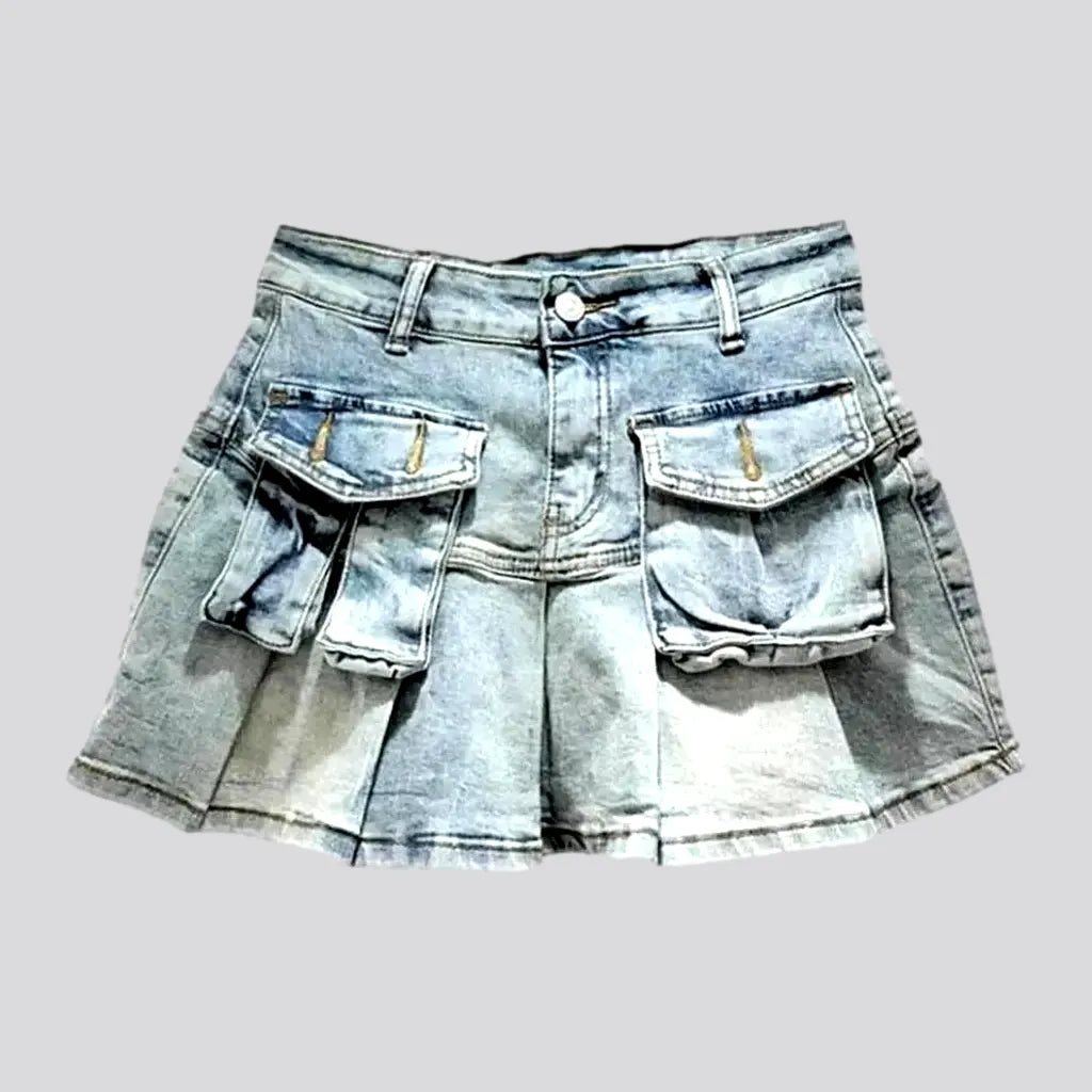 Mini fashion women's denim skort | Jeans4you.shop